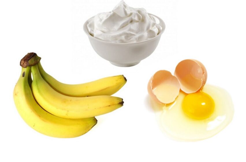 Mascarilla de huevo y plátano apta para todo tipo de pieles