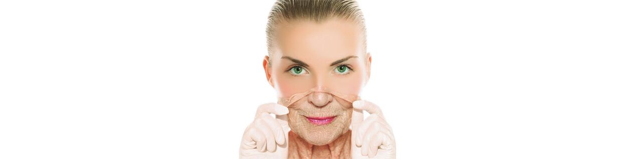 Proceso de rejuvenecimiento de la piel del rostro y del cuerpo. 